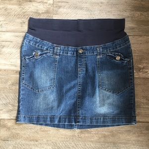 Oh baby by motherhood | Jean skirt